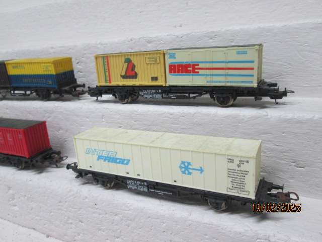 HO SCALE - LIMA - CONTAINER CARS - X4