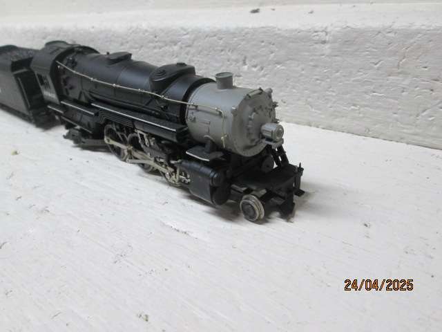 HO SCALE - RIVEROSSI - SANTE FE 4-6-2 STEAM LOCOMOTIVE