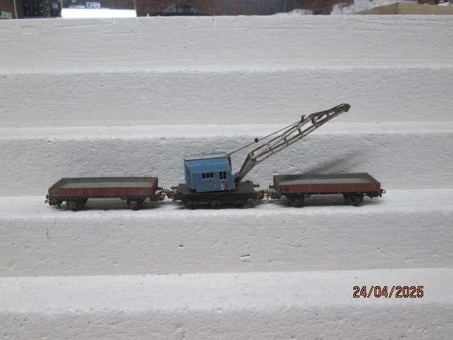 HO SCALE - MARKLIN - CRANE SET