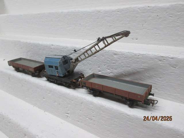 HO SCALE - MARKLIN - CRANE SET