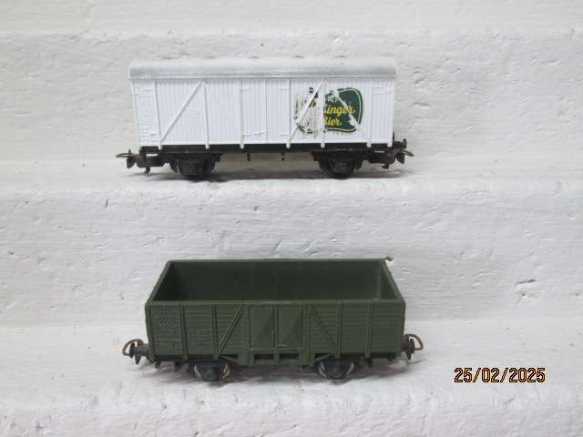 HO SCALE - KLEINBAHN - GOODS WAGONS - X2