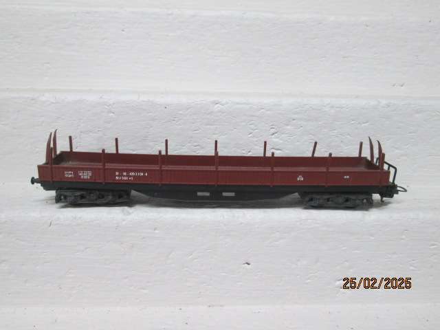 HO SCALE - LIMA - BROWN OPEN GOODS WAGON