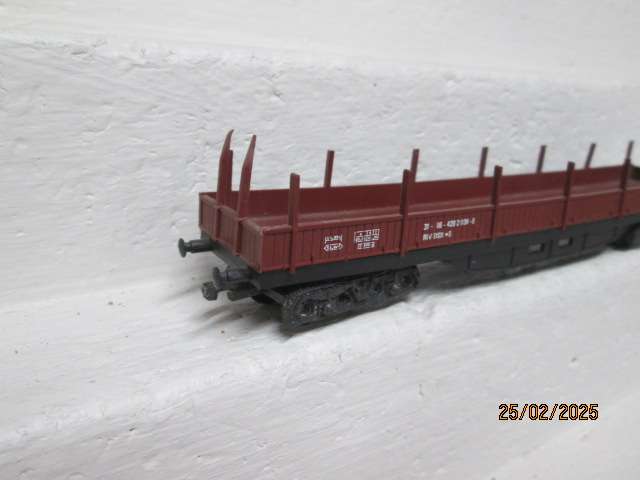 HO SCALE - LIMA - BROWN OPEN GOODS WAGON