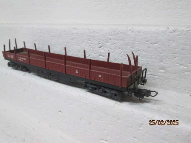 HO SCALE - LIMA - BROWN OPEN GOODS WAGON