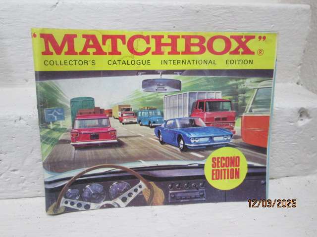 DIE CAST - MATCH BOX CATALOGUE - 1969