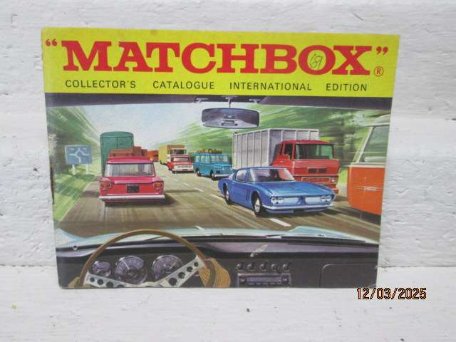 DIE CAST - MATCH BOX CATALOGUE - 1969