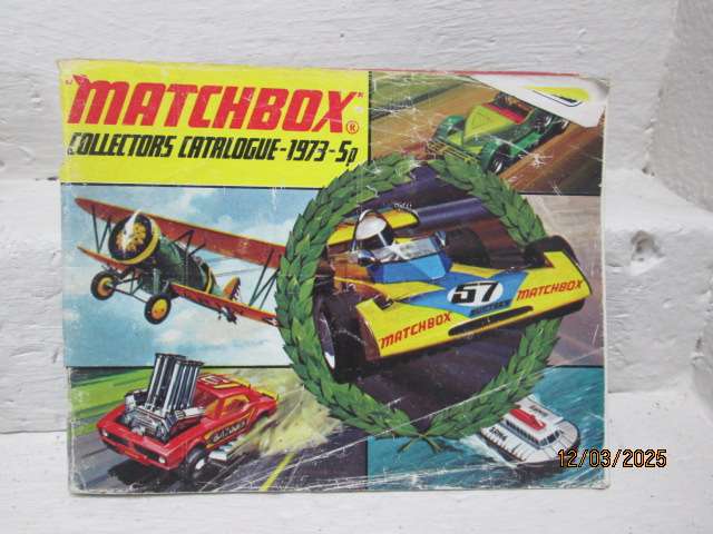 DIE CAST - MATCH BOX CATALOGUE - 1973