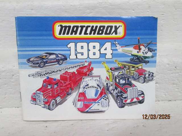 DIE CAST - MATCH BOX CATALOGUE - 1984