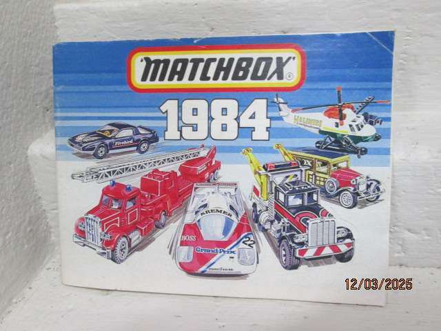 DIE CAST - MATCH BOX CATALOGUE - 1984