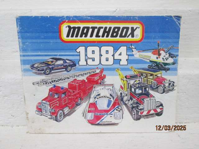 DIE CAST - MATCH BOX CATALOGUE - 1984
