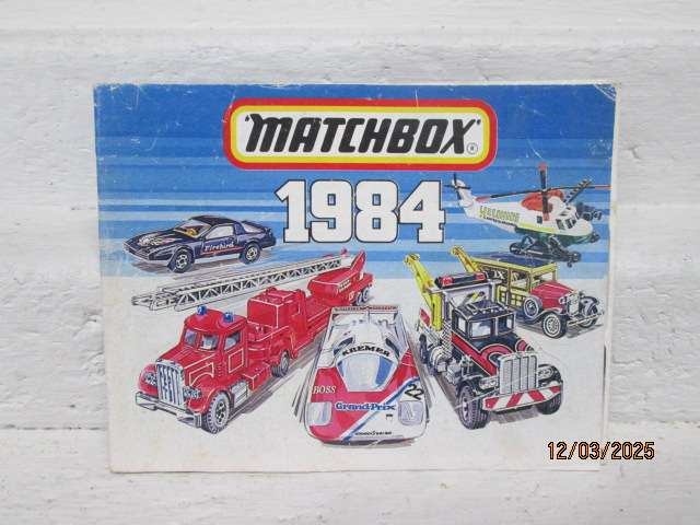 DIE CAST - MATCH BOX CATALOGUE - 1984