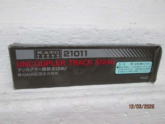 N SCALE- KATO - UNCOUPLER TRACK - BOXED