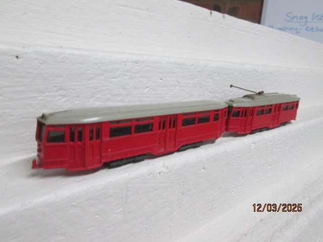 HO SCALE - WIKING - TRAM SET