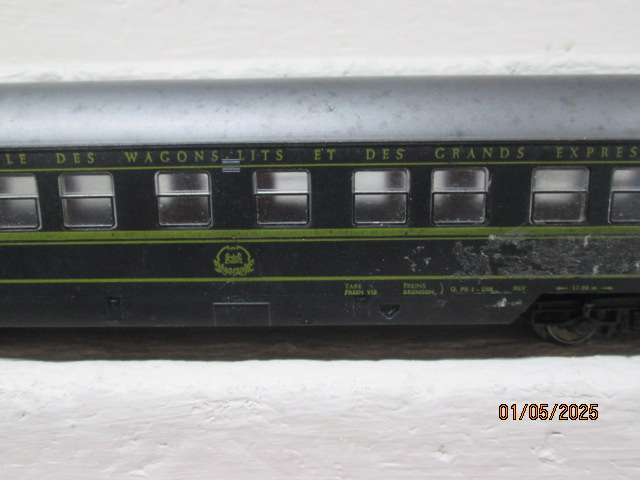 HO SCALE - FLEISCHMANN - ORIENT EXPRESS SLEEPING CAR COACH