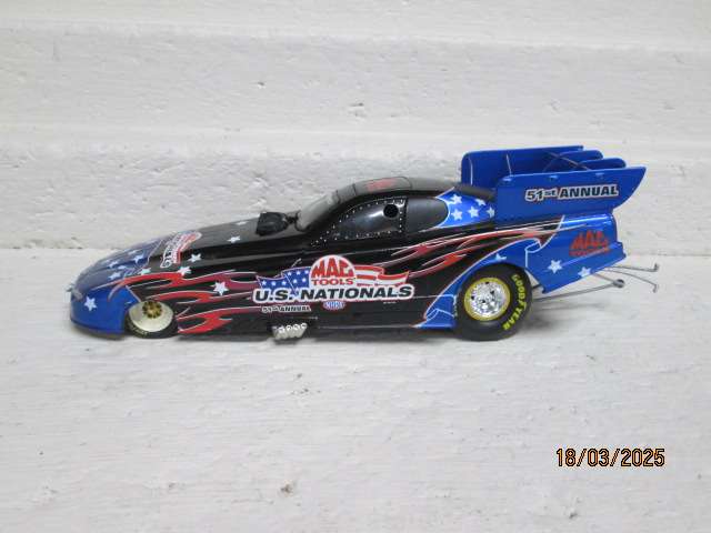 DIE CAST - 1:24 SCALE - ACTION - MAC TOOLS US NATIONALS - FUNNY CAR - BOXED