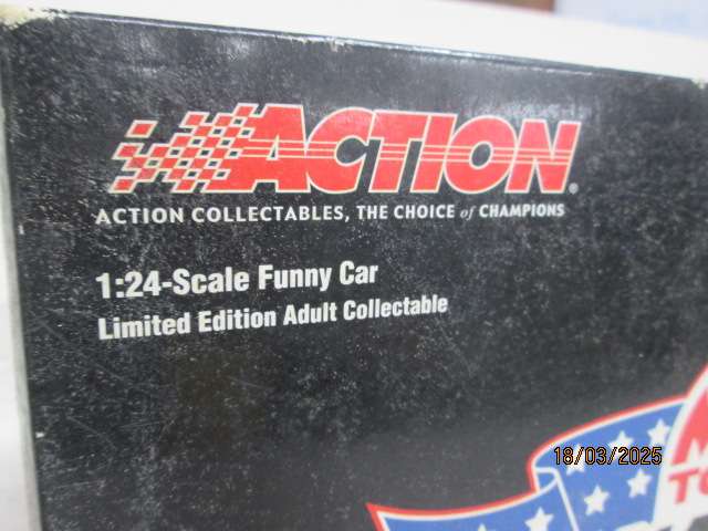 DIE CAST - 1:24 SCALE - ACTION - MAC TOOLS US NATIONALS - FUNNY CAR - BOXED