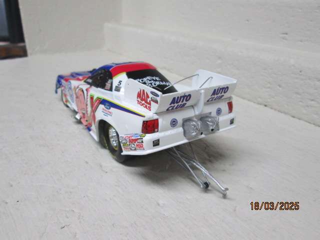 DIE CAST - 1:24 SCALE - ACTION - 2004 MUSTANG POPEYE - FUNNY CAR - BOXED
