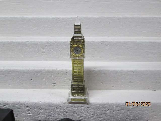 BRASS BIG BEN CLOCK - BOXED