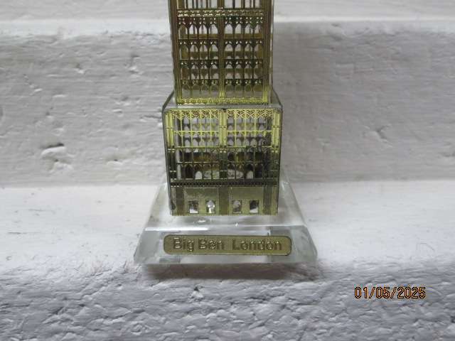 BRASS BIG BEN CLOCK - BOXED