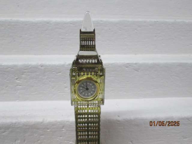 BRASS BIG BEN CLOCK - BOXED
