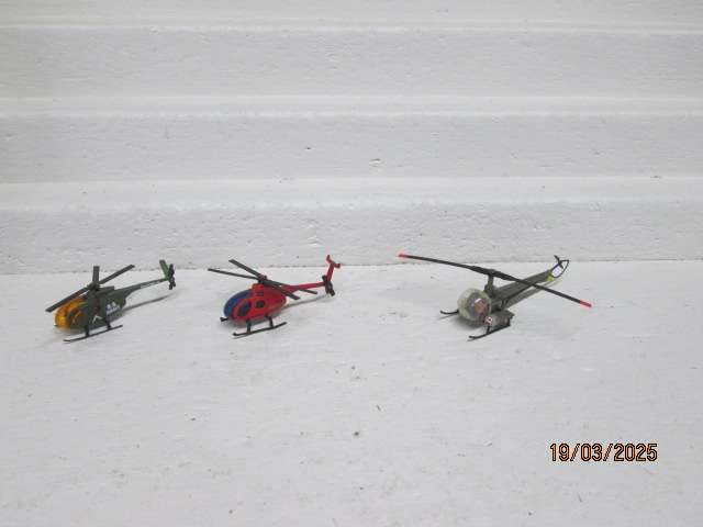 HO / OO SCALE - HELICOPTERS - X3