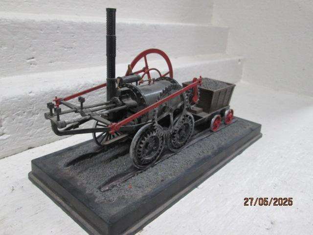 RICHARD TREVITHICK STEAM LOCOMOTIVE - STATIC MODEL