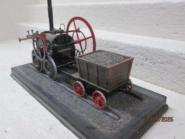 RICHARD TREVITHICK STEAM LOCOMOTIVE - STATIC MODEL