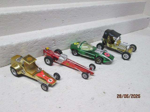 ZEE OLD TIMER DRAGSTER MODELS - X4
