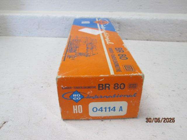 HO SCALE - ROCO - 0-6-0 STEAM LOCOMOTIVE - BOXED
