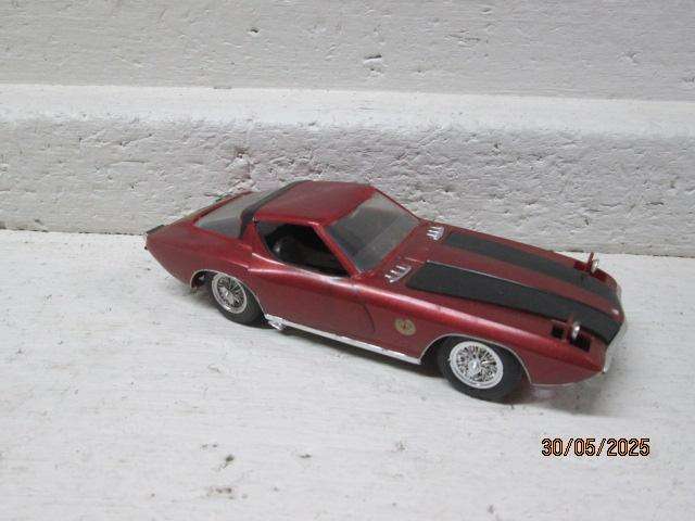 PLASTIC MODEL - 1:24 SCALE - FORD XP BORDINAT COBRA 1965