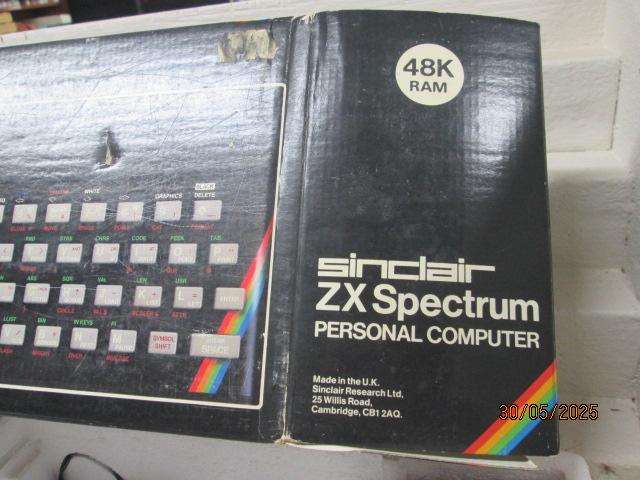 SINCLAIRE ZX SPECTRUM PERSONAL COMPUTER - BOXED