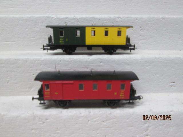HO SCALE - RIVEROSSI - X2 COACHES (NORD MILANO)
