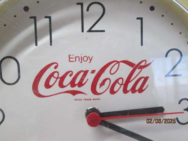 COCA COLA WALL CLOCK