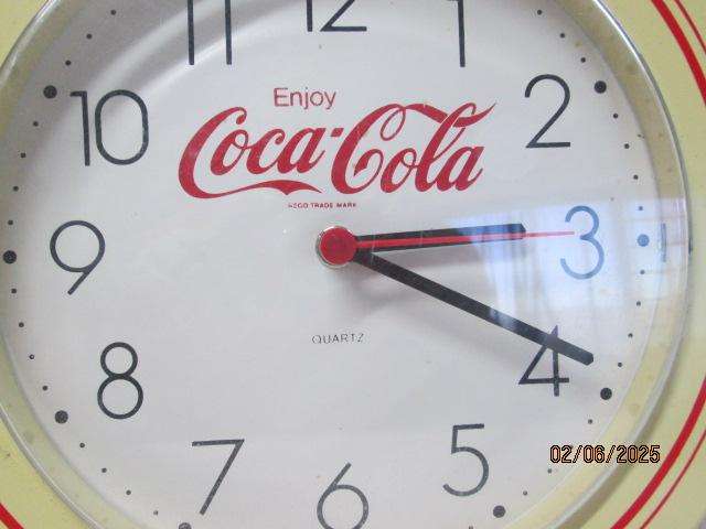 COCA COLA WALL CLOCK