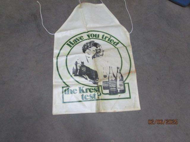 ORIGINAL KREST GINGER ALE APRON