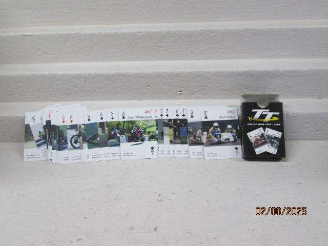 PLAYING CARDS - ISLE OF MAN TT - BOXED
