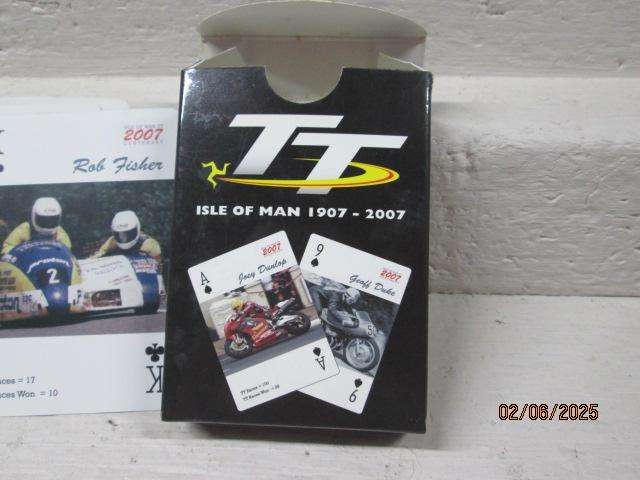 PLAYING CARDS - ISLE OF MAN TT - BOXED