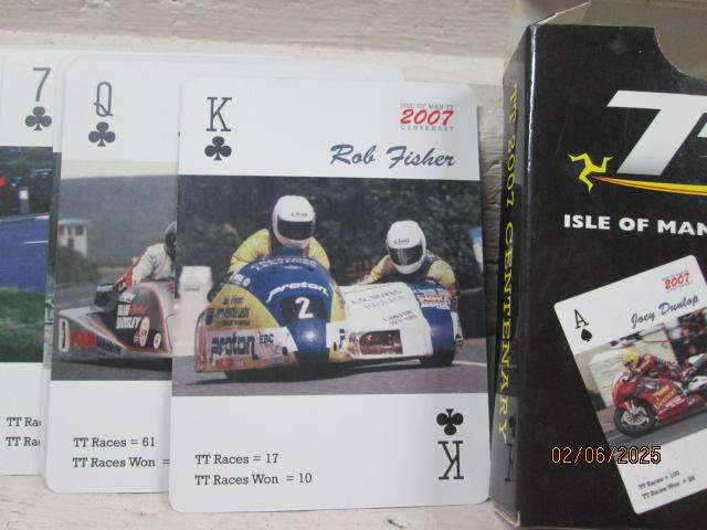 PLAYING CARDS - ISLE OF MAN TT - BOXED