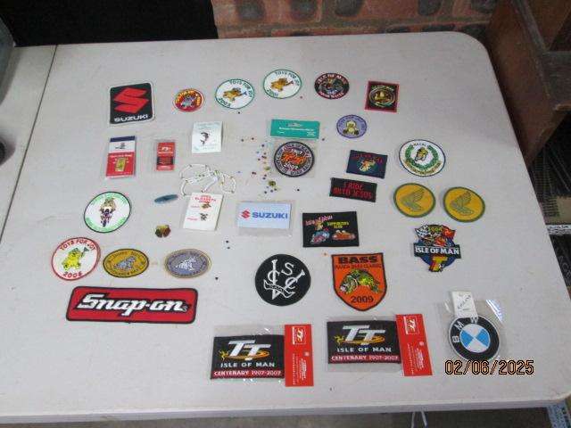 OLD BADGES AND LAPEL PINS