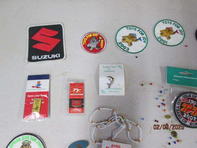 OLD BADGES AND LAPEL PINS