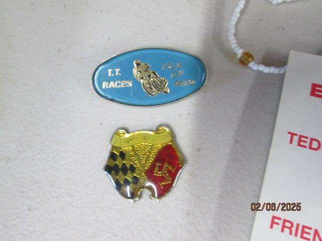 OLD BADGES AND LAPEL PINS