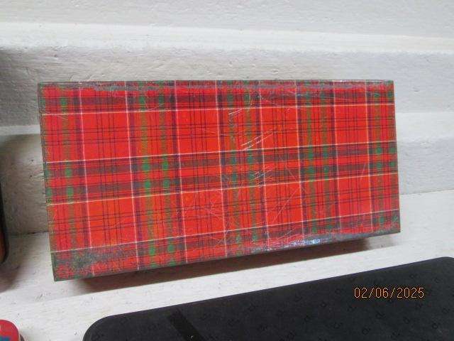 WALTERS COFFEE & SHORTBREAD COLLECTABLE TINS - X4