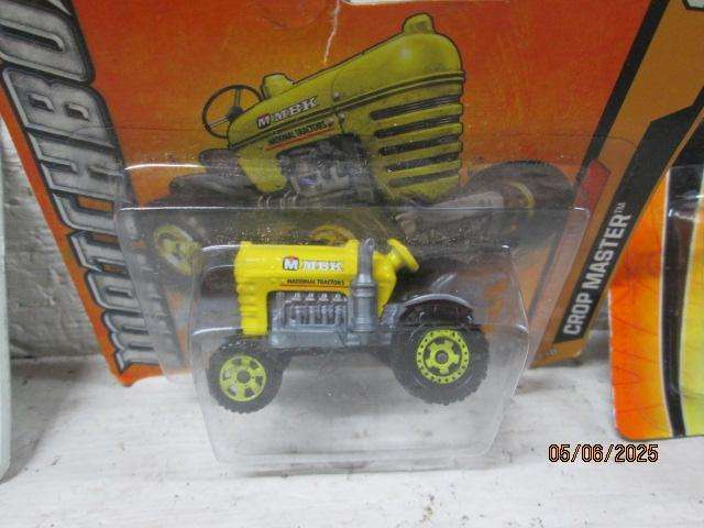 DIE CAST - MATCHBOX - X4 VARIOUS TRACTORS - BOXED