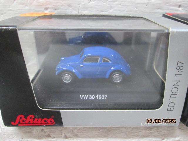 HO SCALE - VARIOUS BEETLES - X4 - BOXED