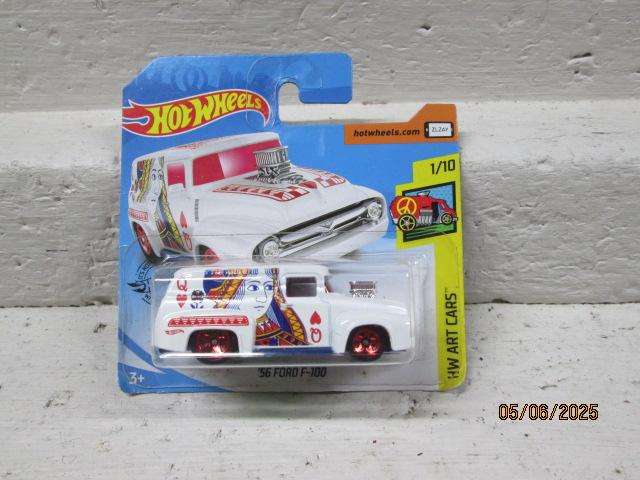 DIE CAST - HOTWHEELS - 1956 FORD F100 -  BOXED