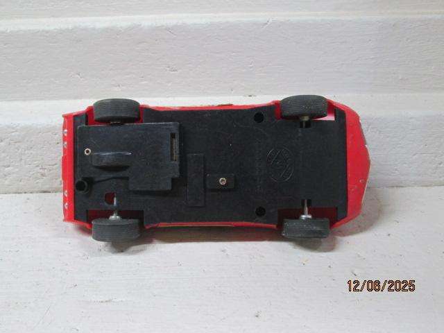MODERN TOY - RED CORVETTE RACING CAR