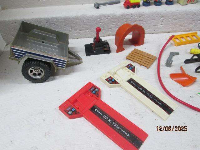 COLLECTABLE TOY SCRAP YARD - INCLUDING FISHER PRICE BITS