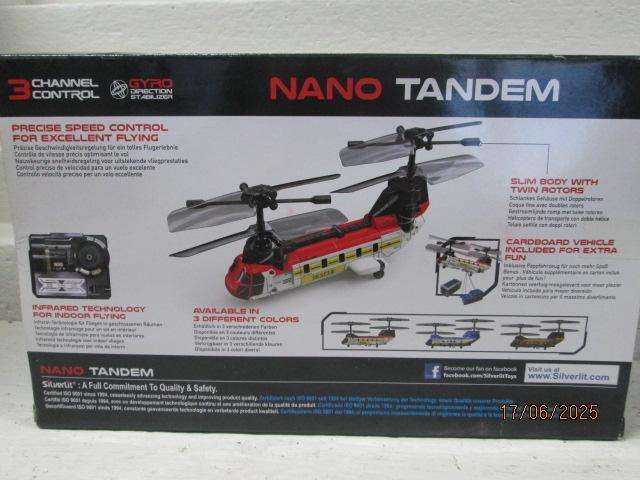 RADIO CONTROL - NANO TANDEM RESCUE HELICOPTER - BOXED