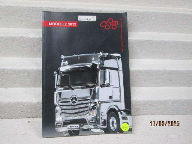 DIE CAST CATALOGUE - NZG 2012 CATALOGUE