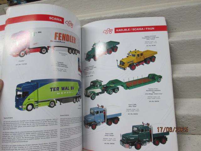 DIE CAST CATALOGUE - NZG 2012 CATALOGUE